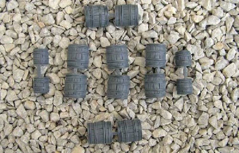 Renedra BARRELS - Plastic Barrels - 28mm