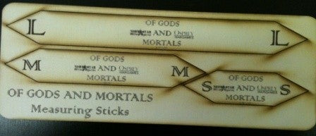 Of Gods And Mortals > Accessories > Extra Stuff  OGAM507 - OGAM Measuring Sticks