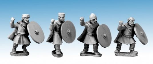 Dark Ages > Sub Roman CSB002 - Sub Roman Spearmen Advancing