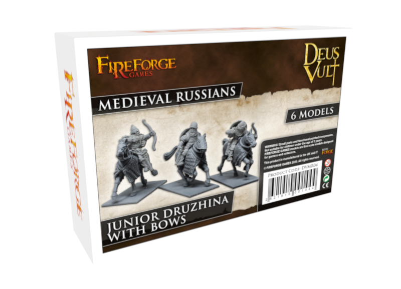 Fireforge - DVMR04 - Junior Druzhina with bows (6 models) - 28mm