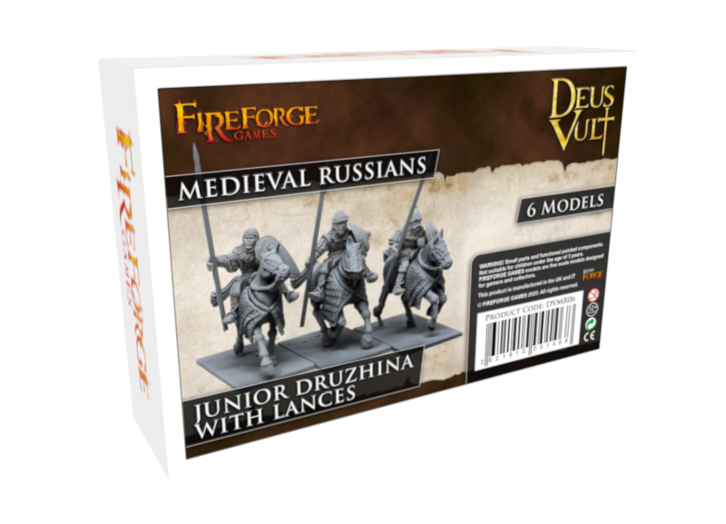 Fireforge - DVMR06 - Junior Druzhina with lances (6 models) - 28mm