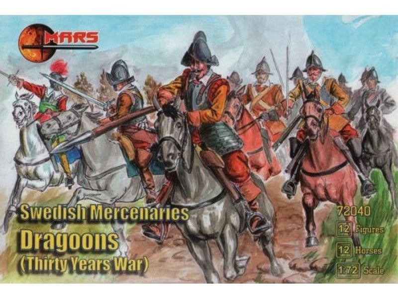 Mars - 72040 - Swedish Mercenaries Dragoons - 1:72