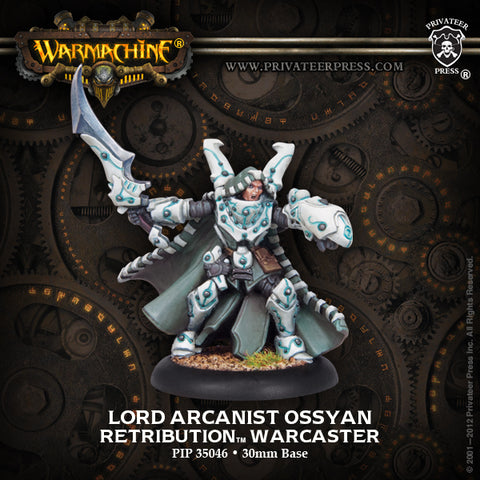 Lord Arcanist Ossyan warcaster - 28mm - Warmachine - @
