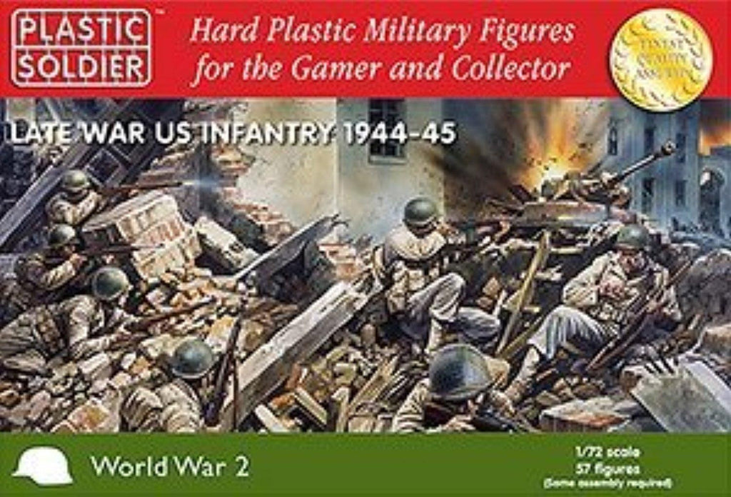 Late war US Infantry 1944-45 - Plastic Soldier - WW2020006 - 1:72