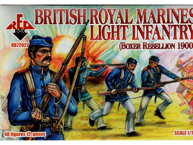 British Royal marines light infantry - 1:72 - Red Box - 72022
