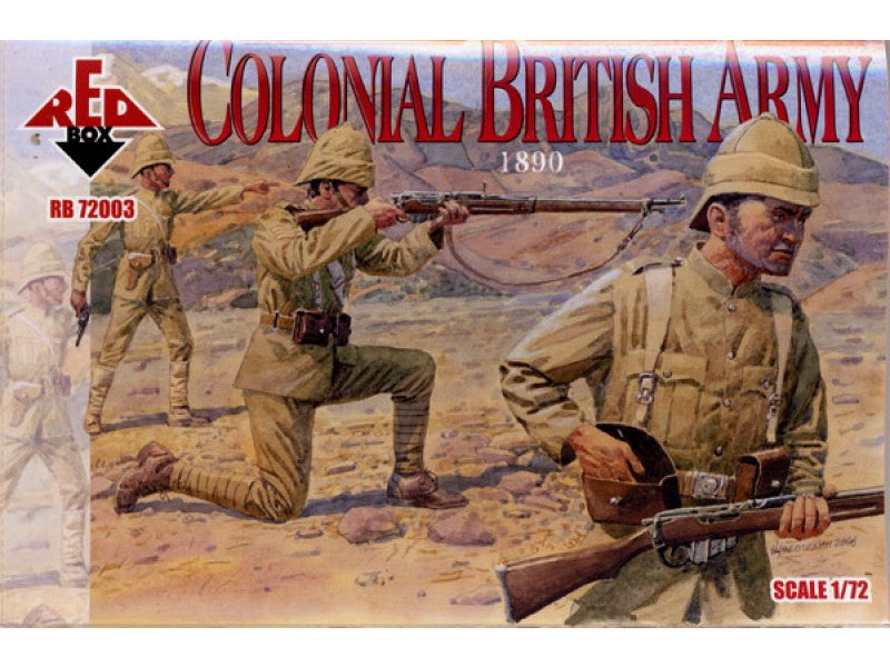 Colonial British Army - 1:72 - Red Box - 72003 - @