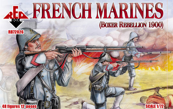 French Marines - 1:72 - Red Box - 72026 - @