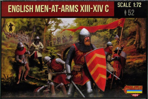Strelets - M118 - English men-at-arms XIII-XIV C - 1:72