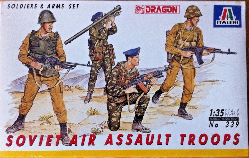 Italeri - 339 - Dragon - Soviet Air Assaullt Troops - 1:35