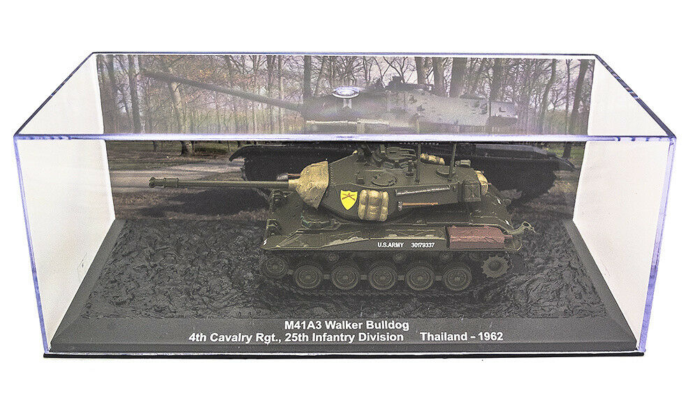 M41A3 Walker Bulldog 4th Cavalry Rgt. 25th Infantry Div. Thailand 1962 - 1:72