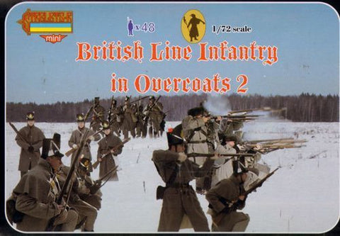 British line infantry in overcoats 2 - 1:72 - Strelets - M097