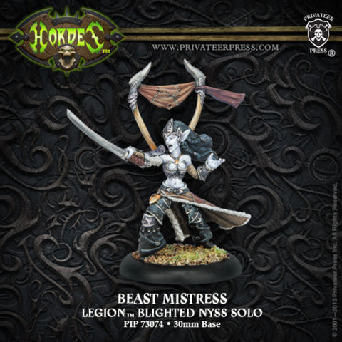 Beast Mistress - Blighted Nyss solo - 28mm - Hordes