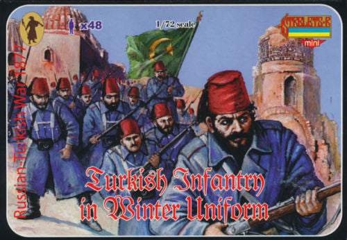 Turkish infantry in winter uniform - 1:72 - Strelets - M066