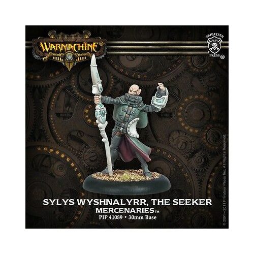 Sylys Wyshnalyrr, The seeker seeker character solo - 28mm - Warmachine - @