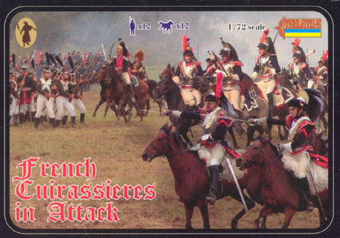 French Cuirassieres in Attack - 1:72 - Strelets - 105