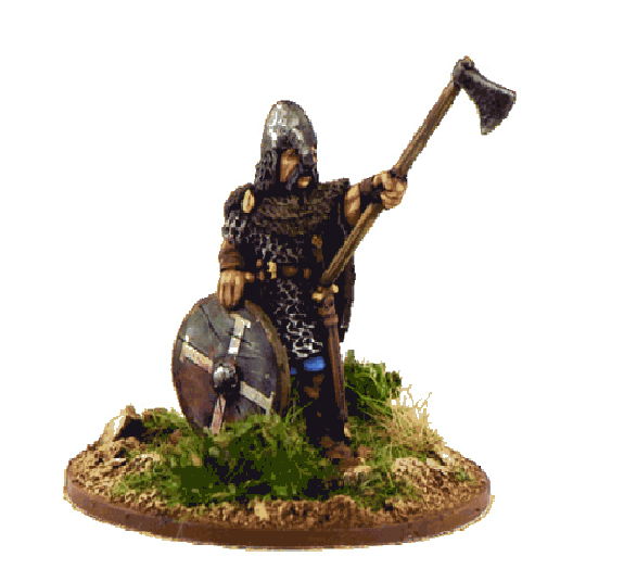 Gripping Beast - SAGA - SH01b - Norse Gael Warlord (Dane Axe) - 28mm