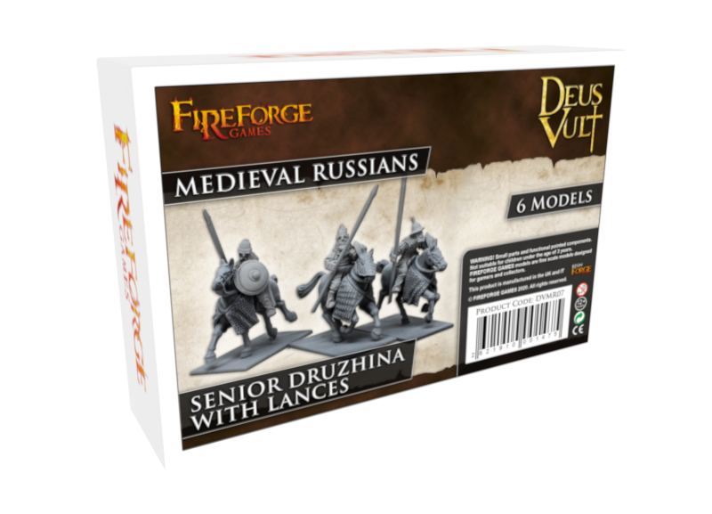Fireforge - DVMR07 - Senior Druzhina with lances (6 models) - 28mm
