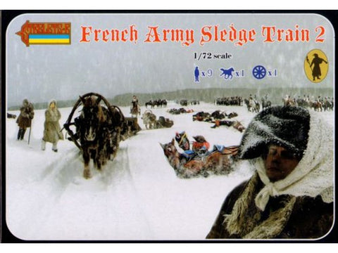 French army sledge train 2 - 1:72 - Strelets - 134 - @