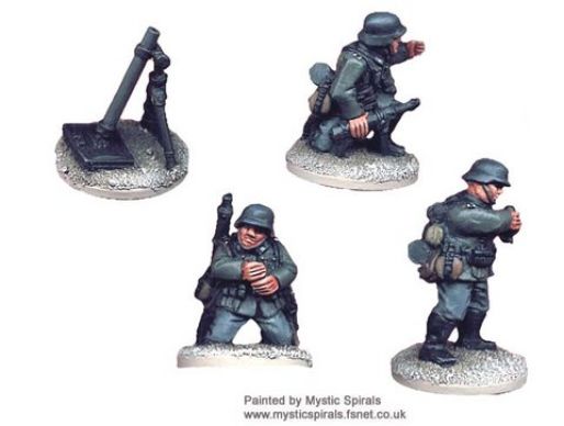 World War II > German WWG011 - German 80mm Mortar (1 Mortar, 3 crew)