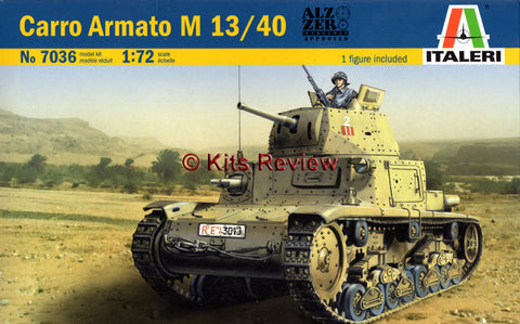 Carro Armato M 13/40 - 1:72 - Italeri - 7036