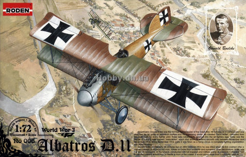 Albatros D.II World War 1 - 1:72 - Roden - 006