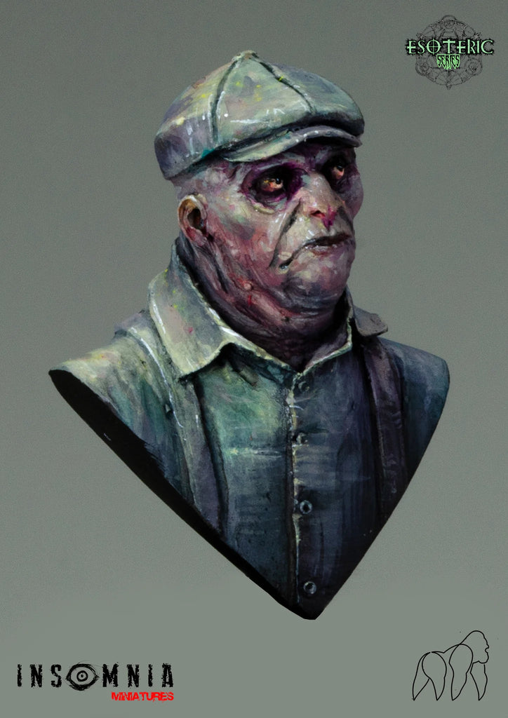 Innsmouth / resin / miniature / bust / Lovecraft / fish man – Insomnia Miniatures