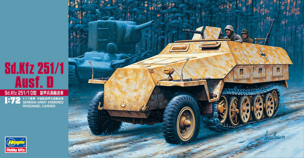 Sd.Kfz. 251/1 Ausf. D - 1:72 - Hasegawa - 31144