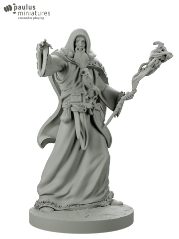 Necromancer - 54mm - Resin - Paulus Miniatures - FRNEC