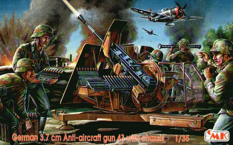 3.7cm anti-aircraft gun 43 - 1:35 - CMK/Czech Master Kits - 100-T35005
