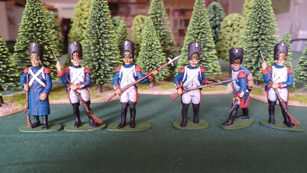 NAPOLEONIC FRENCH IMPERIAL GUARD 54MM 1/32 AIRFIX SET 3 - CP@