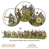 Saxon Ceorls - 28mm - Hail Caesar - 102013001 - @