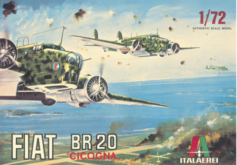 Fiat BR.20 Cicogna - 1:72 - Italaerei - 103