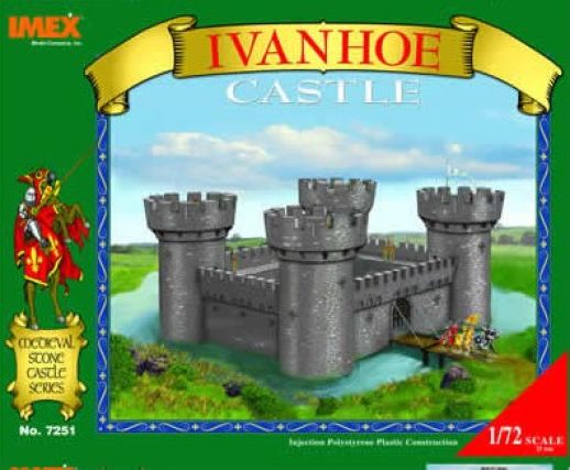 Ivanhoe Castle - Round towers - 1:72 - Imex - 7251