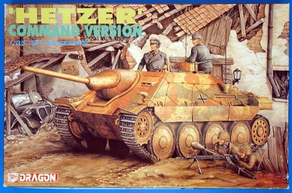 Hetzer command version - 1:35 - Dragon - 6060