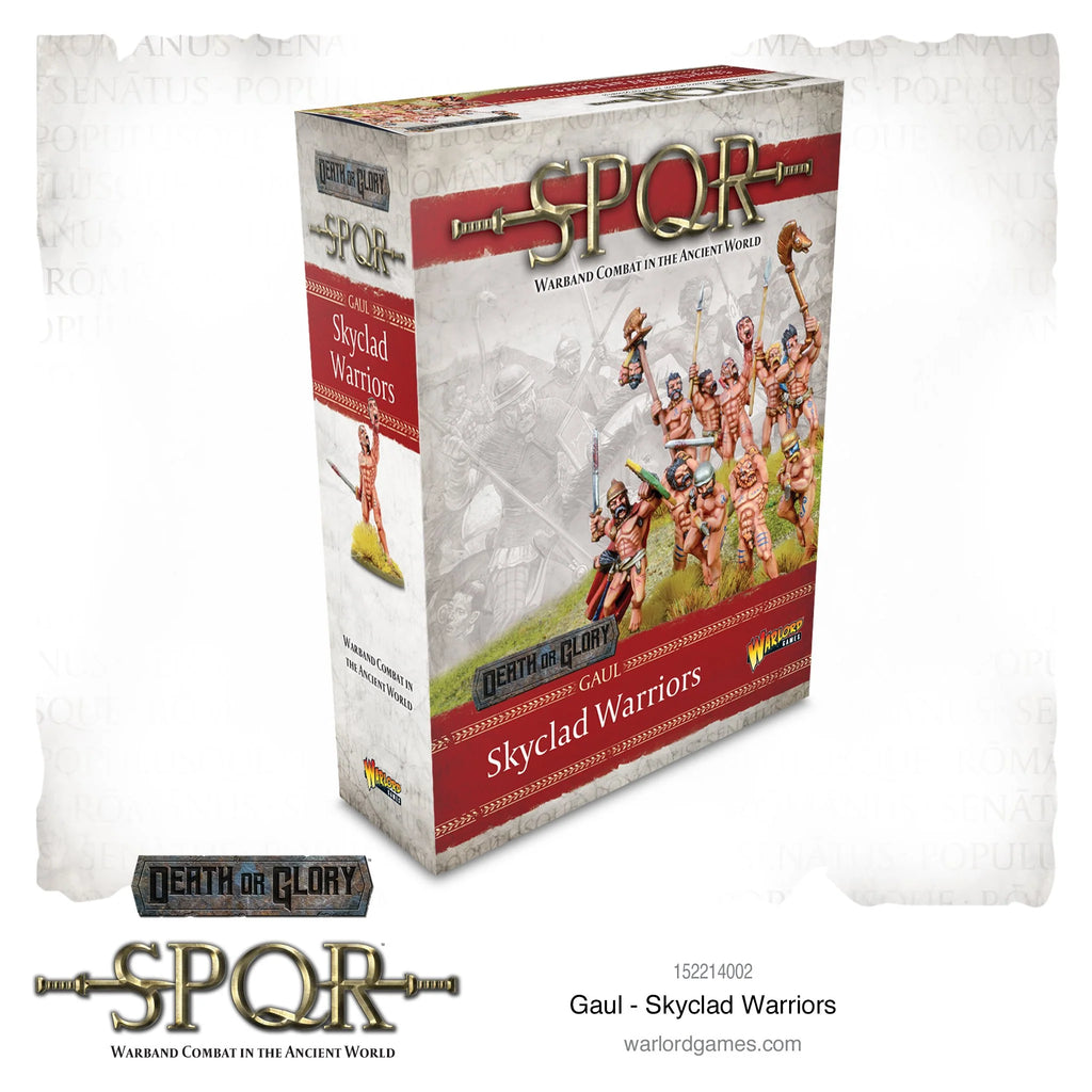 Skyclad Warriors - Gaul - SPQR - Warlord Games - 152214002