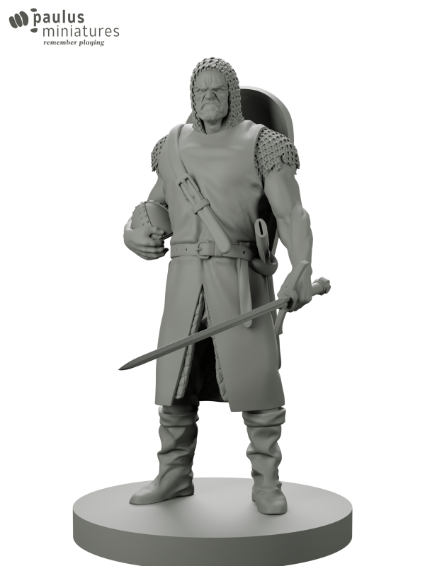 Geraldo Geraldes, “O Sem Pavor” - 54mm e 1:72 - Resin - Paulus - HPGG