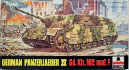 German Panzerjäger IV Sd.Kfz. 162 Ausf. F - 1:72 - ESCI - 8056