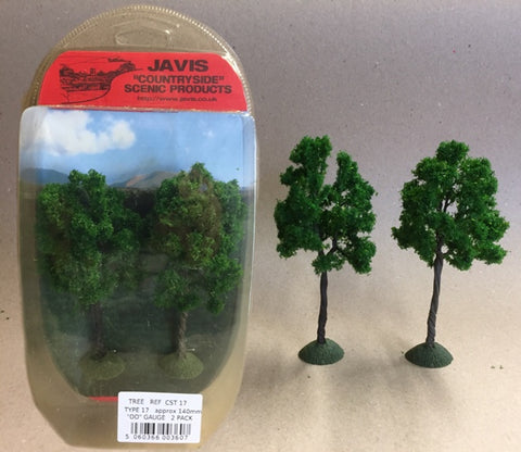 COUNTRYSIDE TREES - 2 x 140mm OO GAUGE - JAVIS - CST18