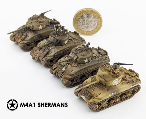 M4A1 Shermans - 1:144/12mm - Victrix - VG12018