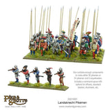 Landsknecht Pikemen - 28mm - Pike & Shotte - 202016001