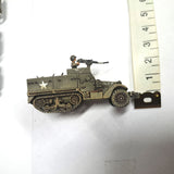 M3 Halftrack x 6 (WWII) - 15mm - PAINTED - Flames of War - US201 - @
