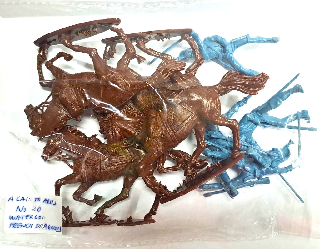 French Dragoons 1:32 - NAPOLEONIC WARS - A Call to Arms - 3220 no box - CP@