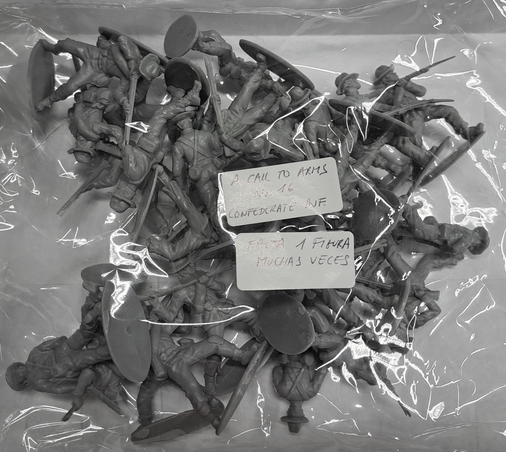 Confederate Infantry AMERICAN CIVIL WAR 1:32 A Call to Arms 3216 no box @