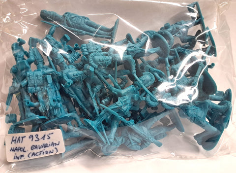 Napoleonic Bavarian Infantry (action) - 1:32 - Hat - 9315 - NO BOX - CP@