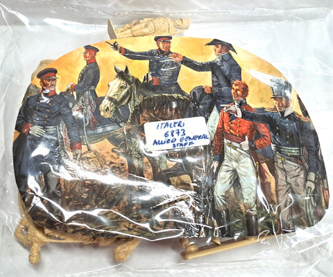 Allied General Staff - Napoleonic War - Italeri 6873 - 1:32 - NO BOX @
