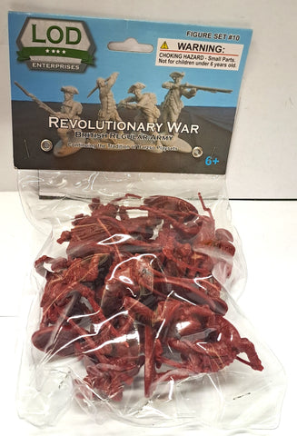British Regular Army - 1:32 - Revolutionary War - Lod Entyerprises - SET 10