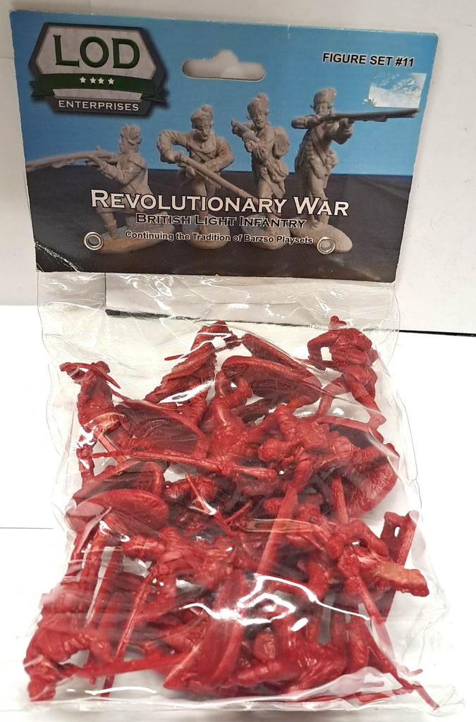 Revolutionary War British Light Infantry - 1:32 - Lod Enterprises - set 11