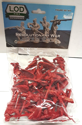 Revolutionary War British Light Infantry - 1:32 - Lod Enterprises - set 11