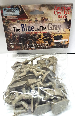 The Blu and Tha Gray set 2 Batch 11 ACW 54mm 1:32 Paragon Scenics Miniatures