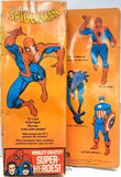 SPIDER-MAN - MEGO WORLD'S GREATEST SUPER-HEROES - 12'' SPIDER-MAN (MINT IN BOX)